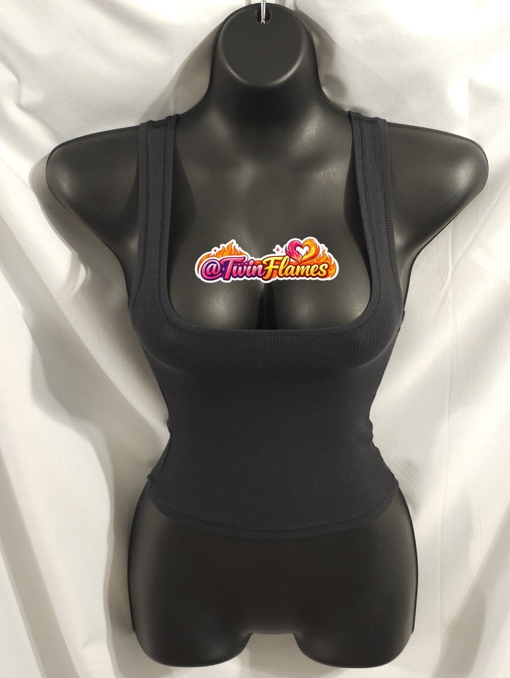 Skims Cotton Rib Tank AP-TNK-0038 Soot Size Small NWT